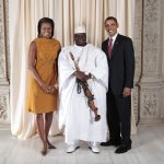 Yahya_Jammeh_with_Obamas